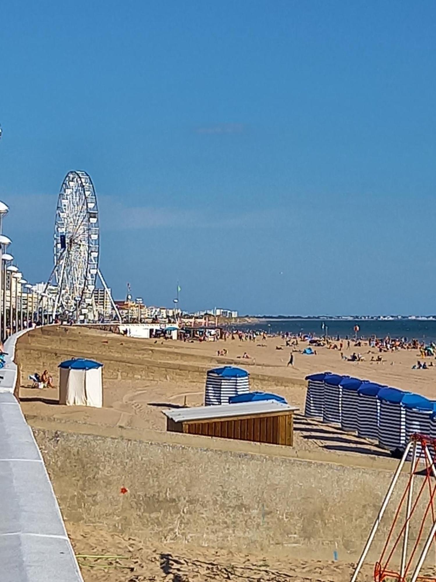 Appartement Spacieux Et Lumineux Secteur Petit Marche A 5 Min A Pied De La Plage 생장드몽 외부 사진